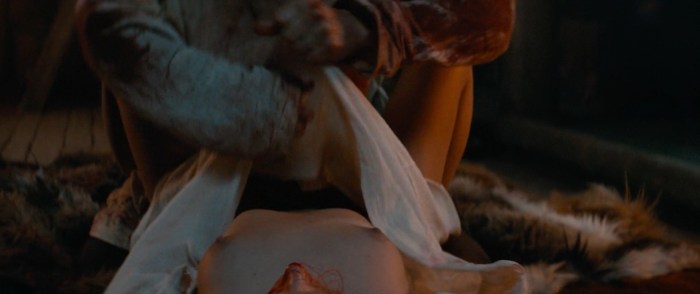 Naked skewal in the movie Viking