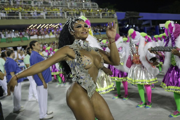 Naked carnival Brazil 1986