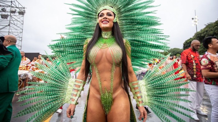 Naked carnival Brazil 1986