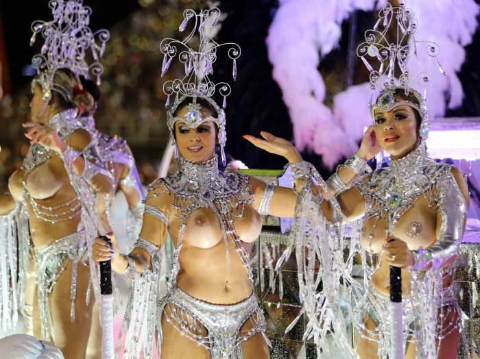 Naked carnival Brazil 1986