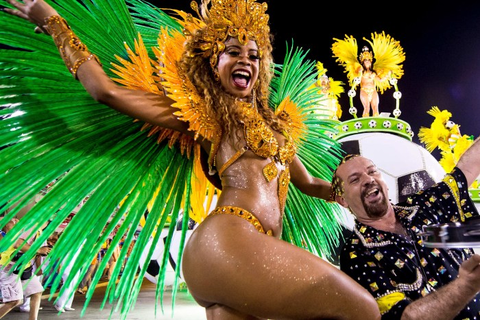 Naked carnival Brazil 1986