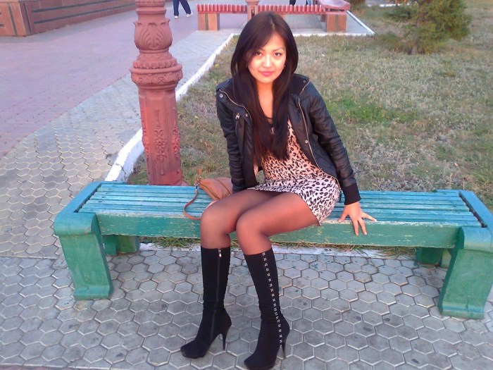 Uzbek girls in mini