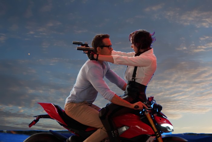 Jody Comer and Ryan Reynolds