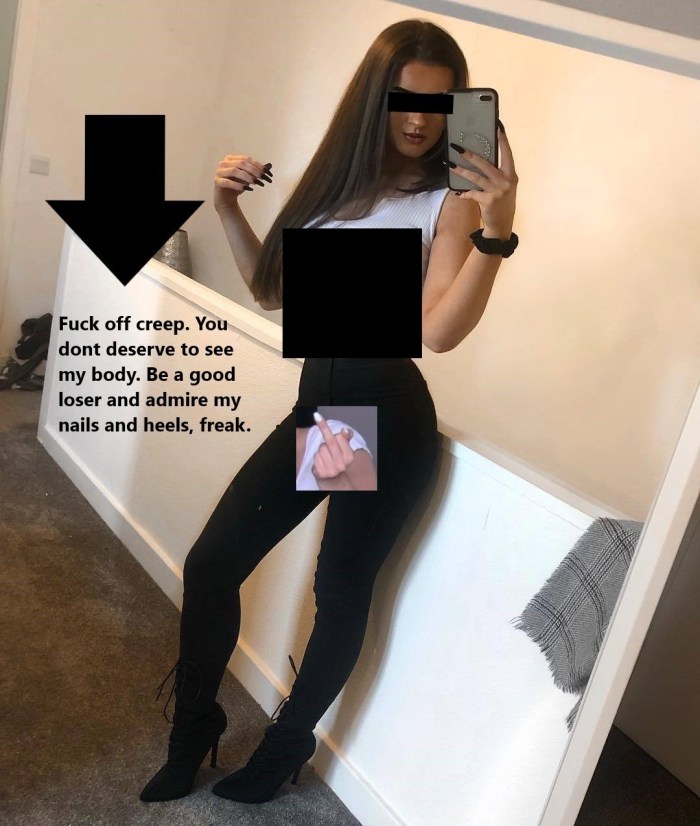 Why is a man sending a photo