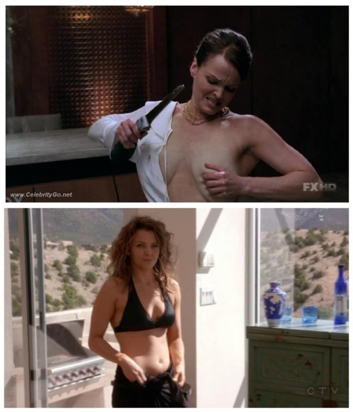 Dina Meyer (Dizzy Flores) Nude