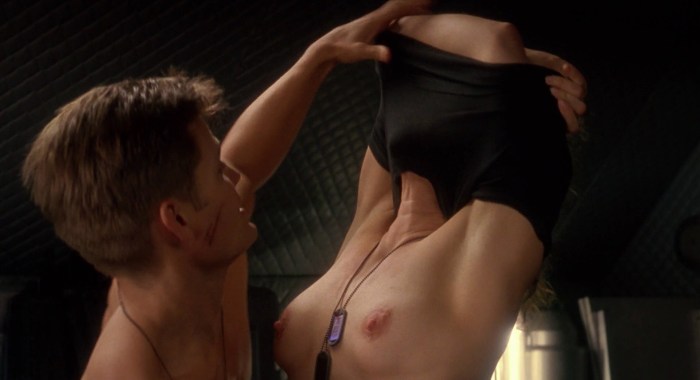 Dina Meyer Star landing shower