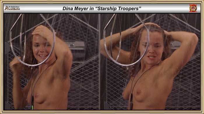 Dizzie Flores Dina Meyer with tits