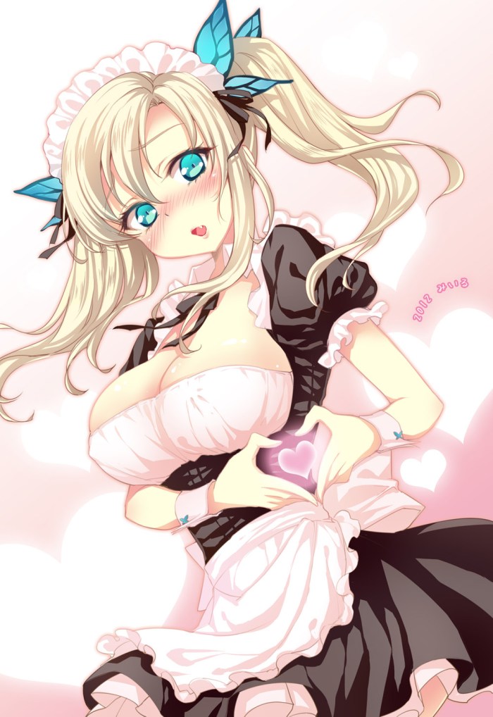 Azur lane anime maid