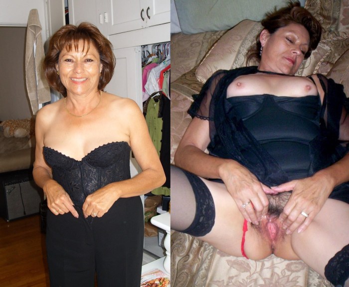 Sprinkable pussy of mature Dress undress