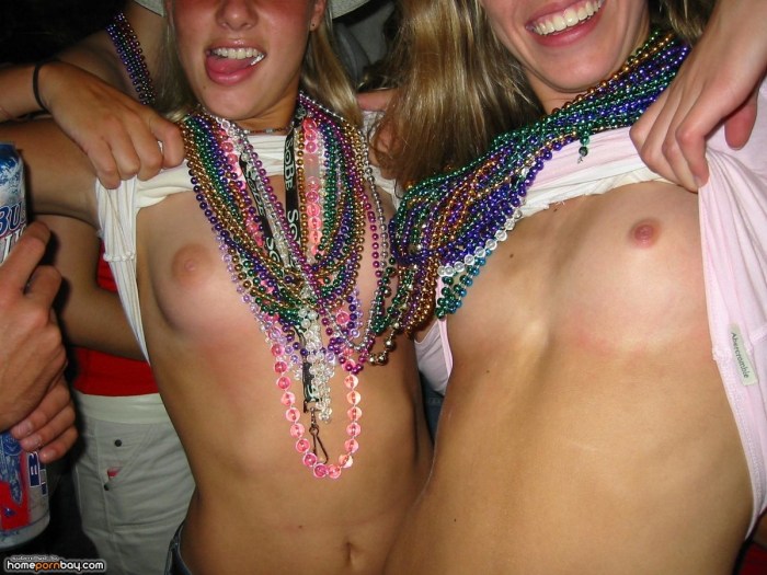 Teenagers Public Tits Spring Break