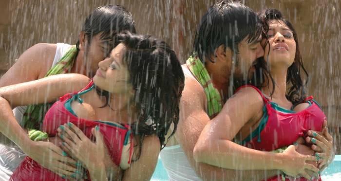 South Actress Navel Pressed