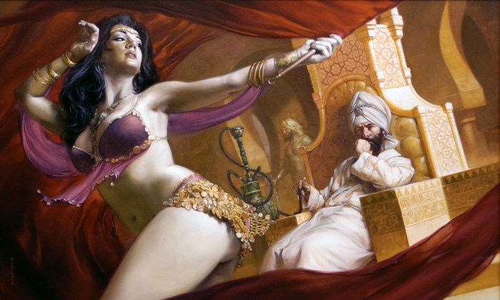 Slaughterhouse concubine dancer Sultan