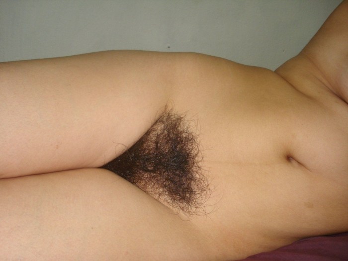 Long pubic hair