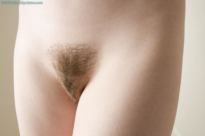 Explification of female pubis