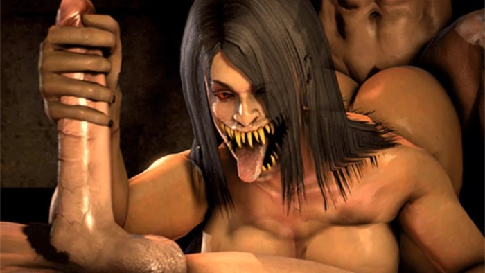 Jade Milina and Kitan Mortal Combat Hentai