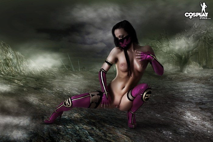 Milena from Mortal Combat 11 Naked