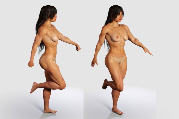 Naked anime figures