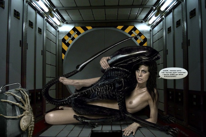 Sigurni Weaver Nu Alien