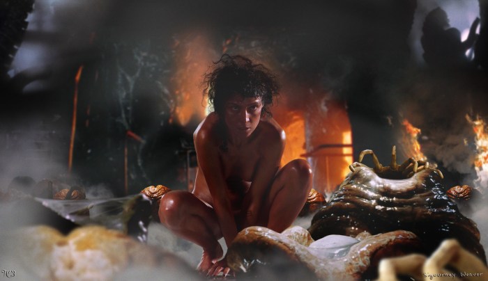Naked Ellen Ripley Alien Isolation