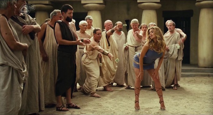 Three hundred Spartans comedy Carmen Electra