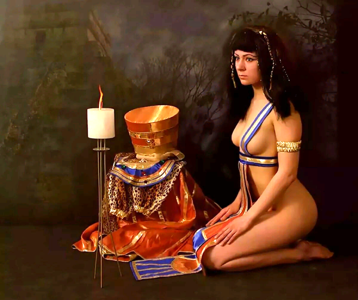 Cleopatra Naked Cleopatra Queen Egypt