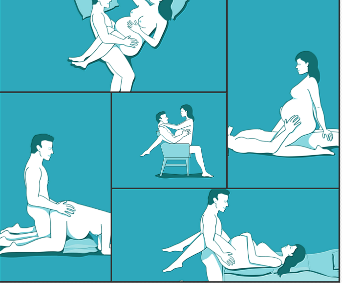 The most popular poses in bed