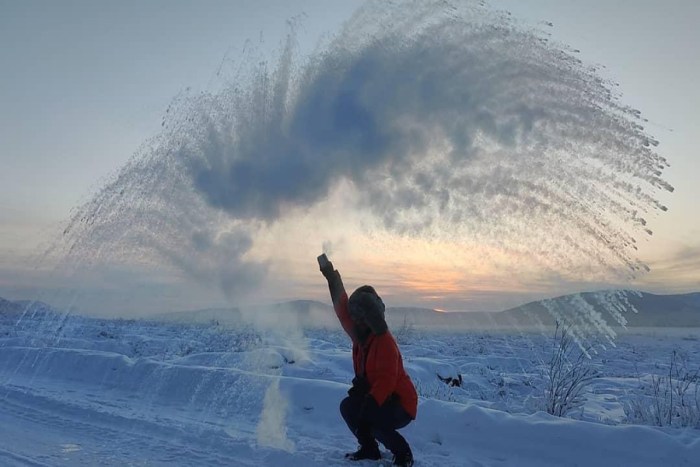 Oymyakon polar night