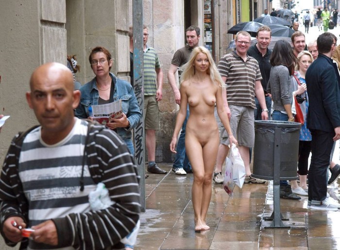 Anal masturbation in public