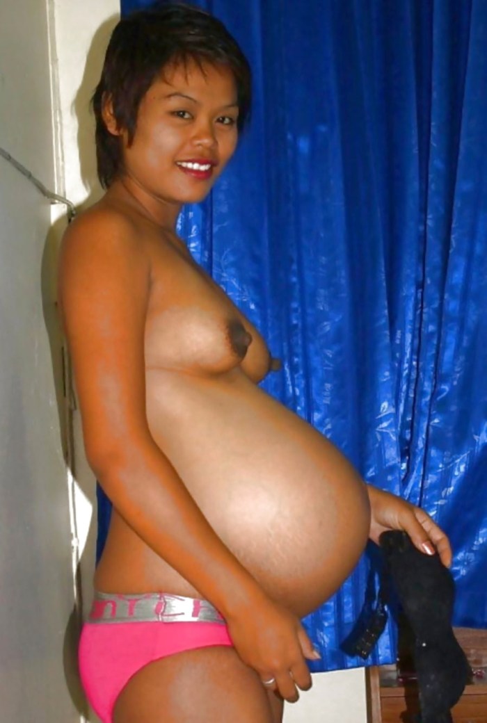 Naked pregnant Japanese women