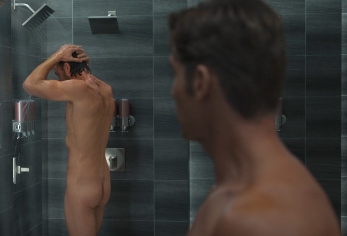 Women wash in the shower