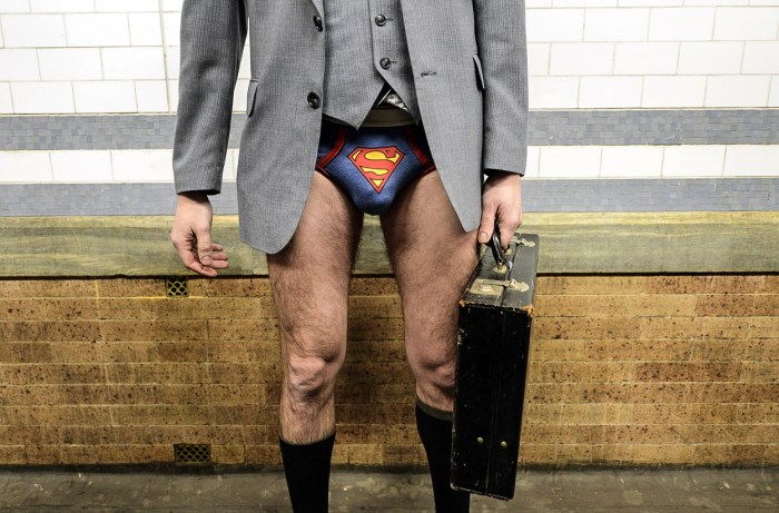 A man without pants