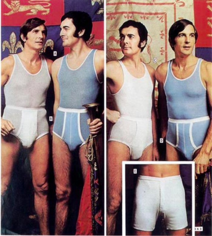 Men's panties of the 80s
