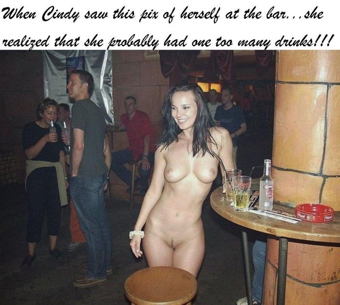 Czech bar with naked waitresses