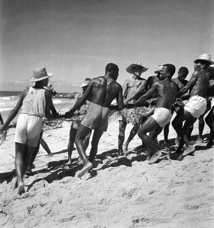 Poor African girls
