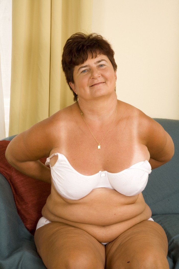 Fat women's buttocks