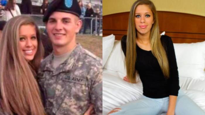 Girl and soldier treason
