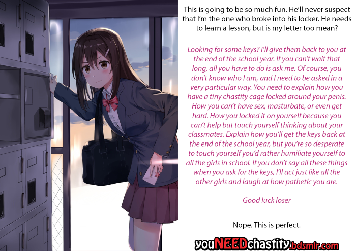Anime School Girl