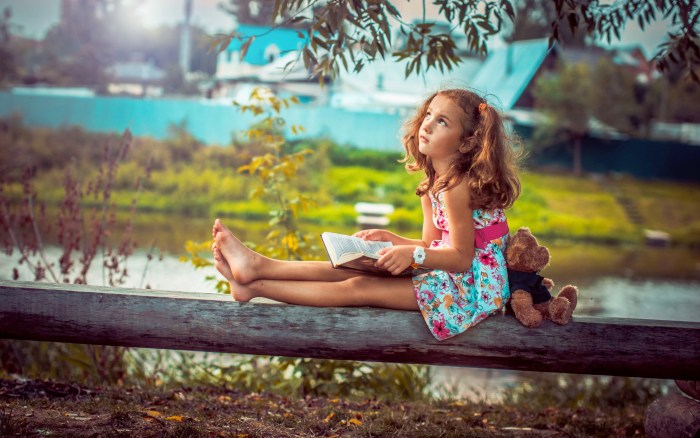 Girl in nature