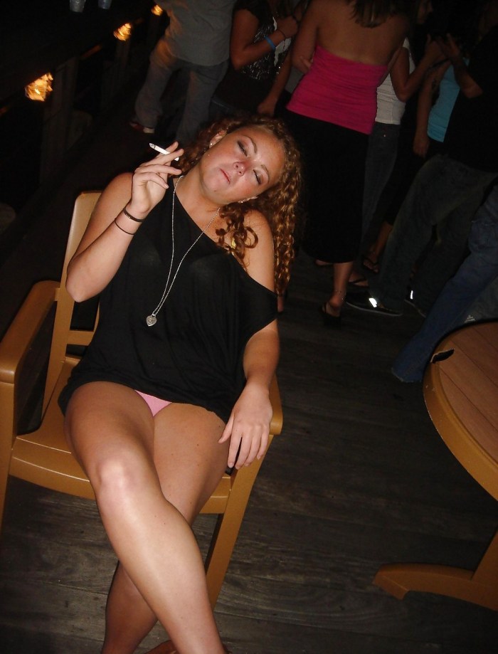 Milf girl in a dress pussy