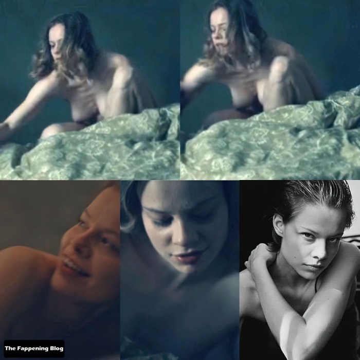 Naked actress Emma Bading
