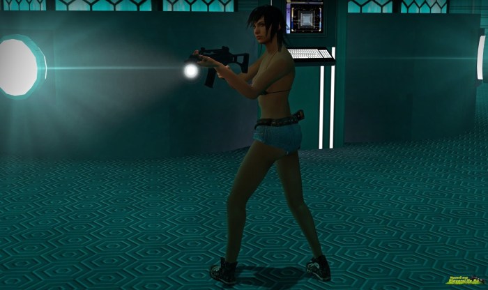 Naked Rochelle from Left 4 Dead