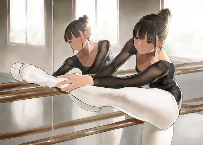 Girl on the table