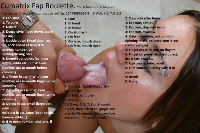Flows from anus to the Lesbian mouth