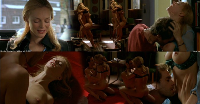 Actress Heather Graham Tits