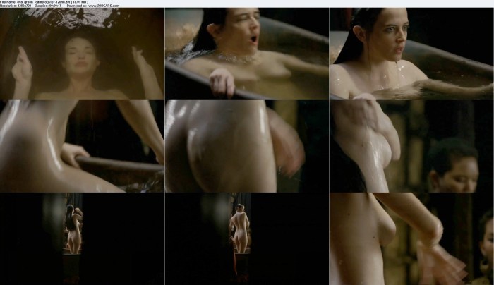 Actress Eva Green Nudenka