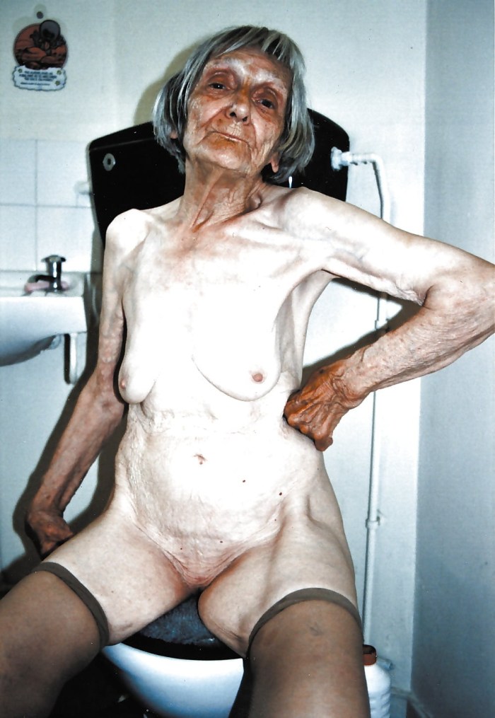 Elderly women with huge tits