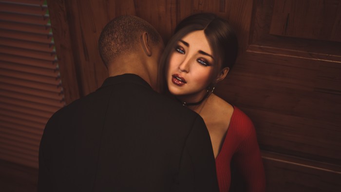 Fuck in clothes secretary