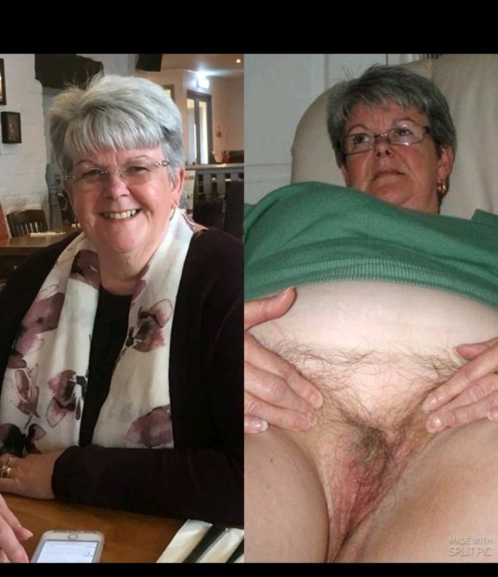Very old naked old women