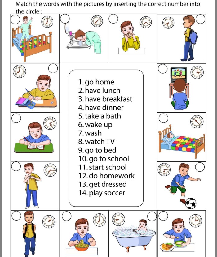 Daily Activities Tasks