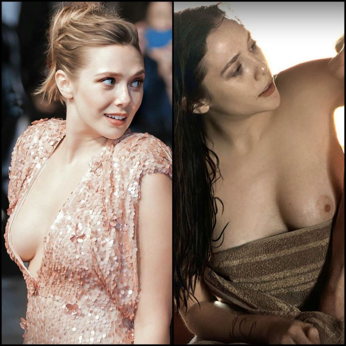 Elizabeth Olsen Naked Tits